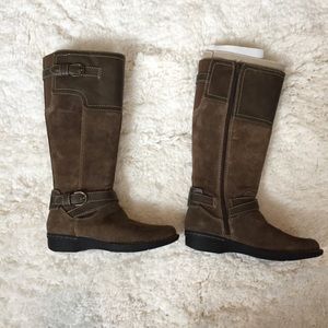 clarks whistle woven boots